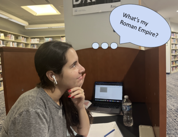 Logan Noorily ’25 reflects on what her Roman Empire is. 