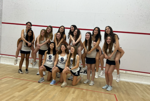 The girls’ squash team’s media day was a fun way to get to know the team and take fun photos that will be used throughout the season on social media. 

